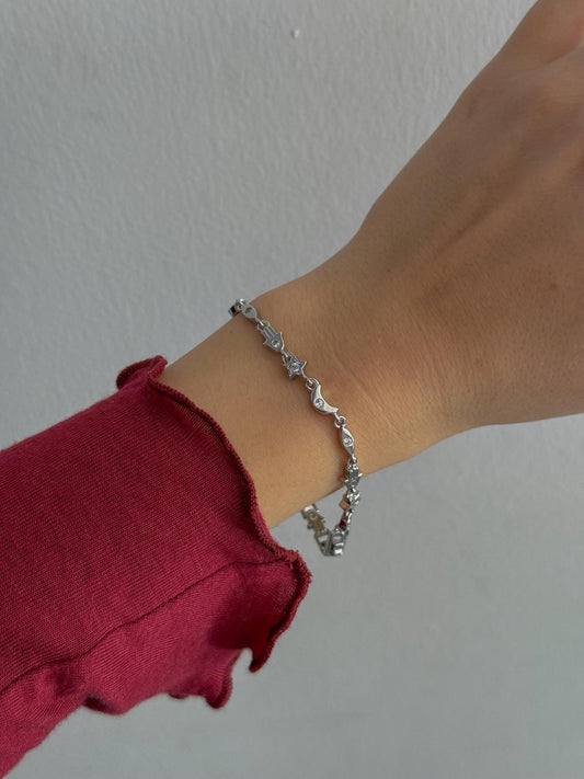 White Fatima's Starry Hand Xuping Bracelet