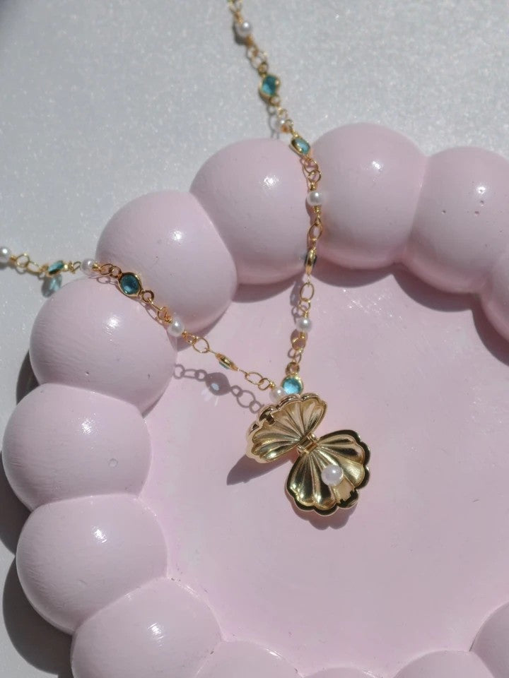 Ocean Pearl Necklace