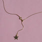 Starry Letter Elevator Necklace 925 Silver