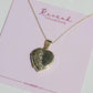 Flower Locket Necklace 925 Silver