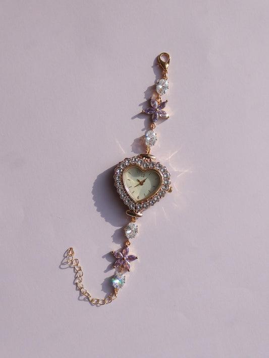 Soft Heart Glow Watch
