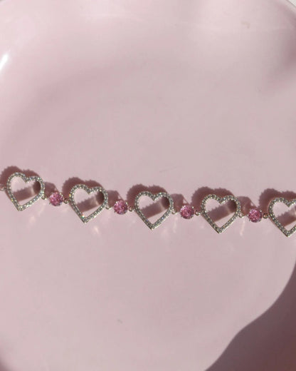 Sparkly Love Choker