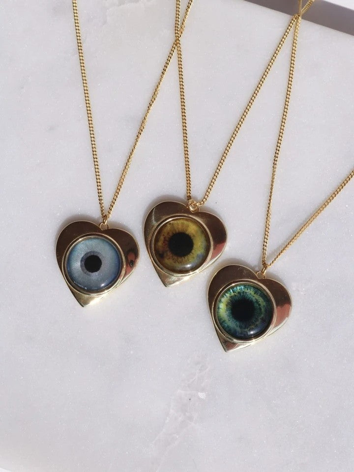 Big Eye For You 925 Silver Necklace