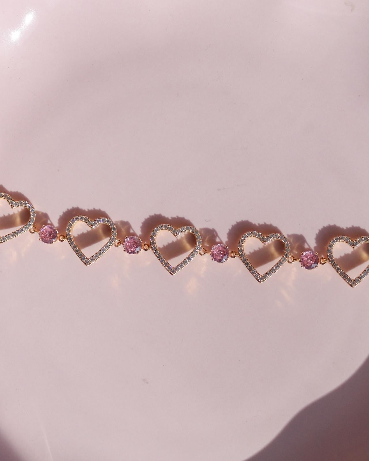 Sparkly Love Choker