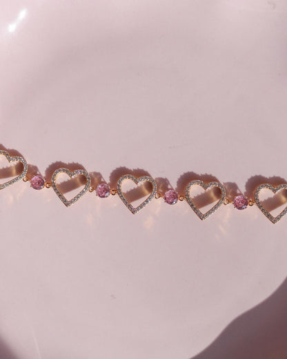 Sparkly Love Choker
