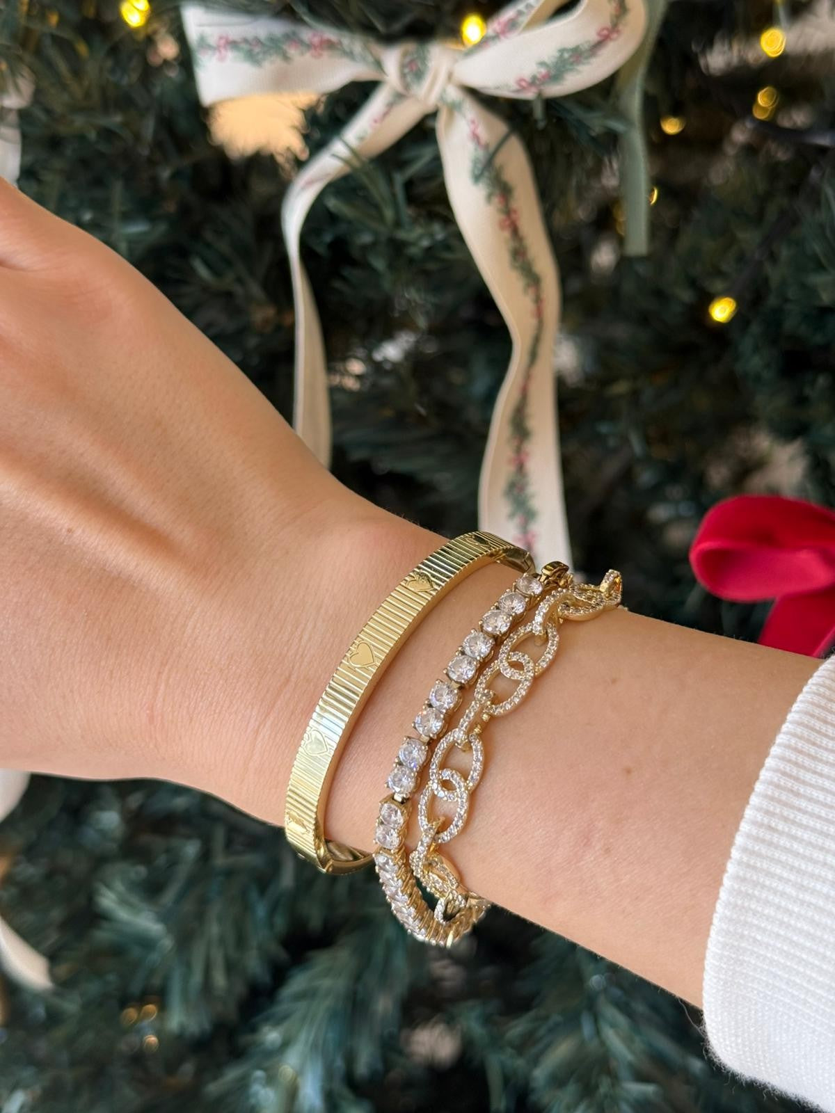 Heartline Steel Bracelet