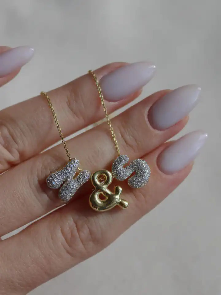 You & Me Personalized 925 Silver Necklace