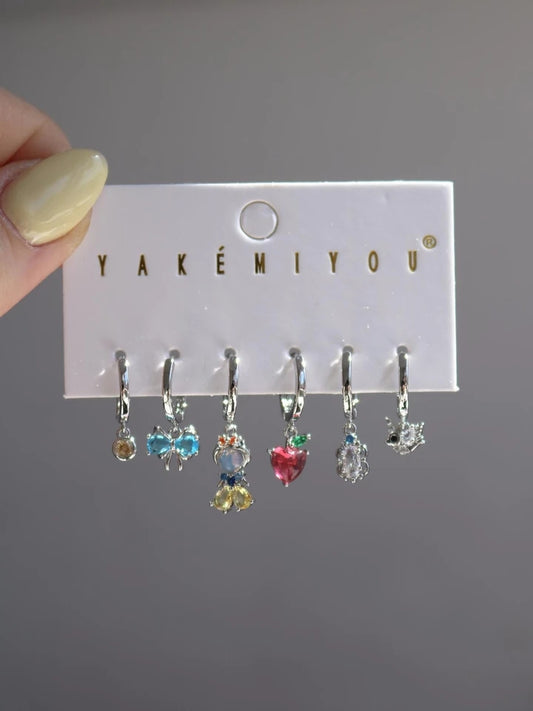 Snow White Earring Set