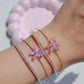 Pink Butterfly Bracelet