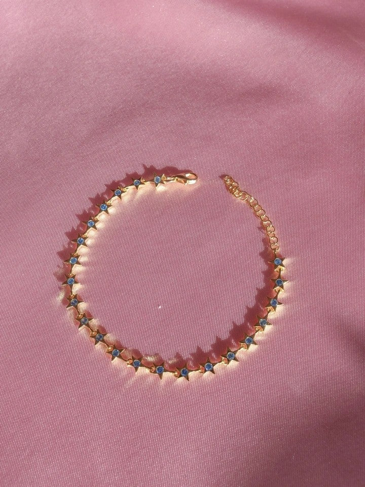 Night Star Shine 925 Silver Bracelet