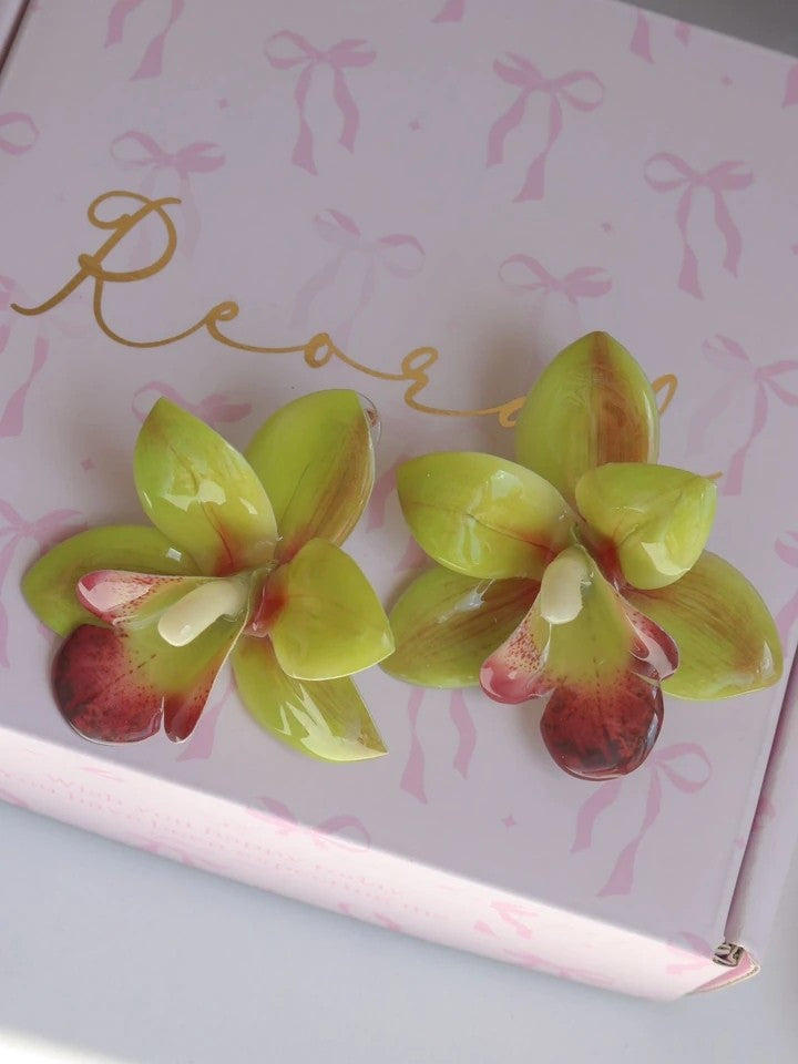 Orchid Sparkle Earrings