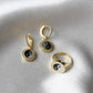Yin-Yang Earrings 925 Silver