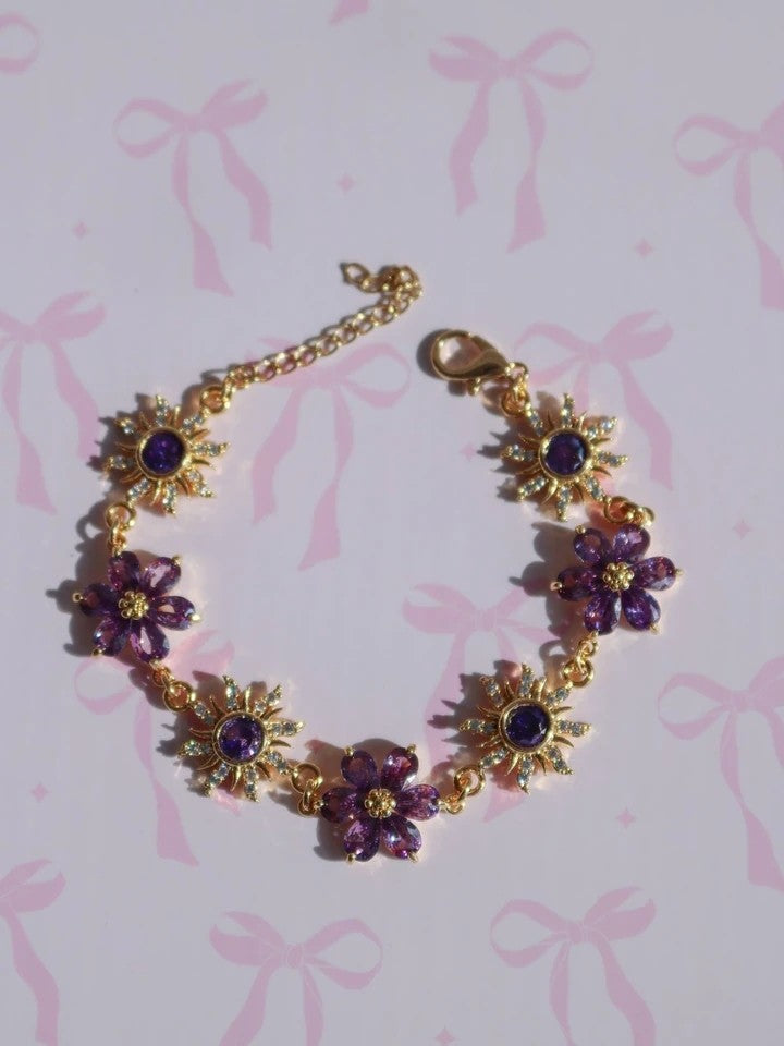 Rapunzel Shine And Glow Sun Flower Bracelet