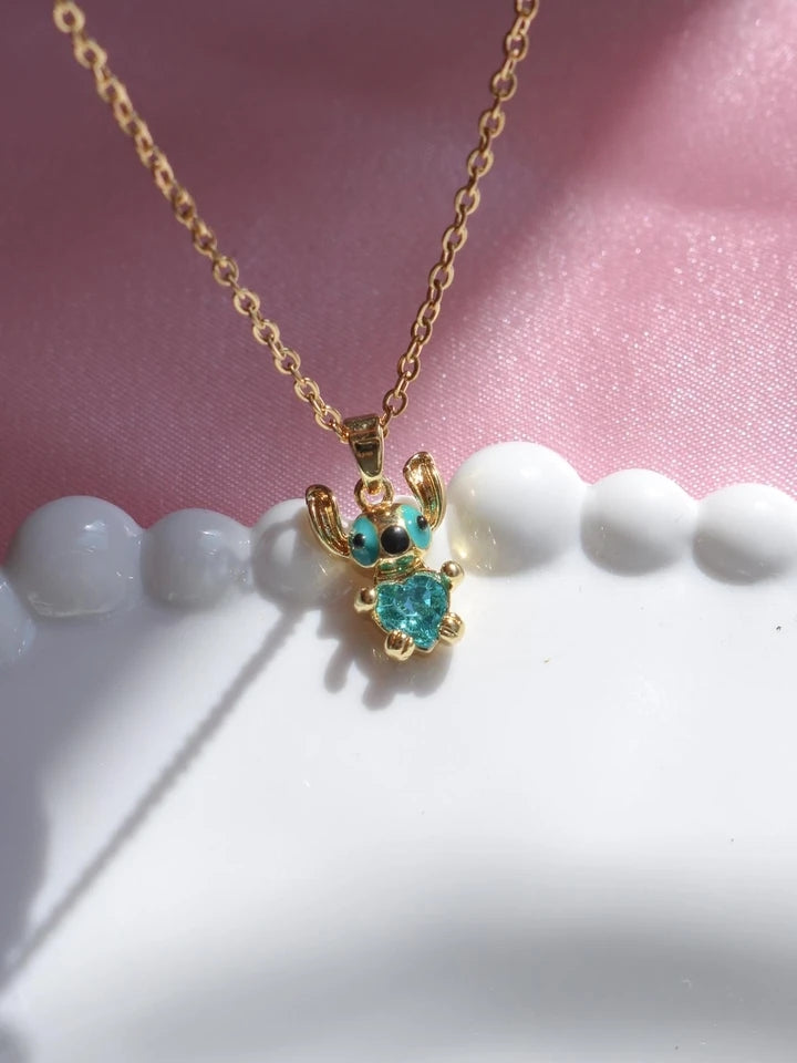 Stitch Steel Necklace