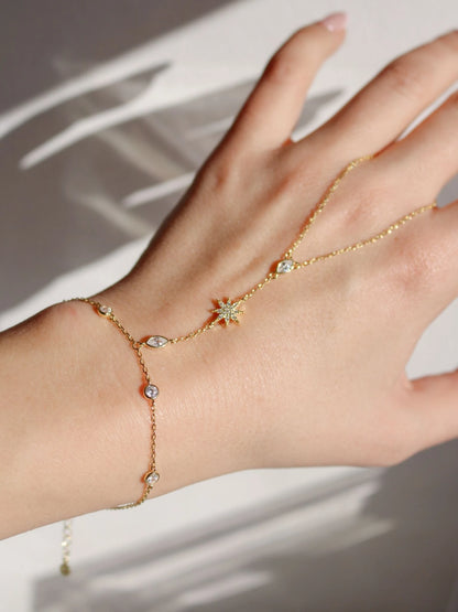 Polar Star 925 Silver Shahmaran, Bracelet