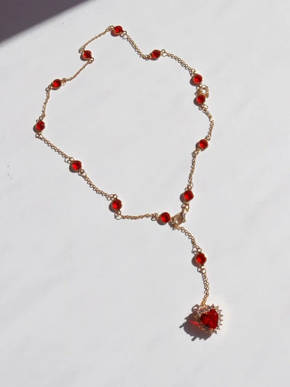 Bloody Heart Necklace