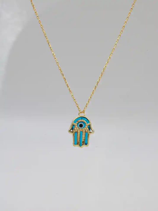 Fatima Hand 925 Silver Necklace