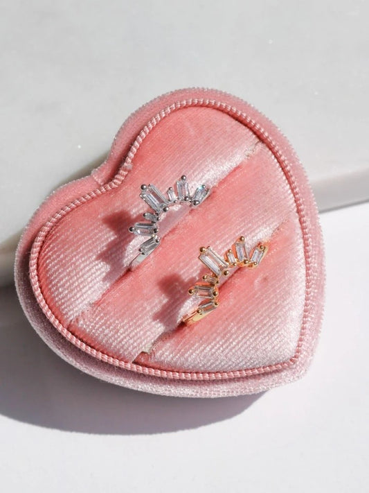 Baguette Semicircular Ring