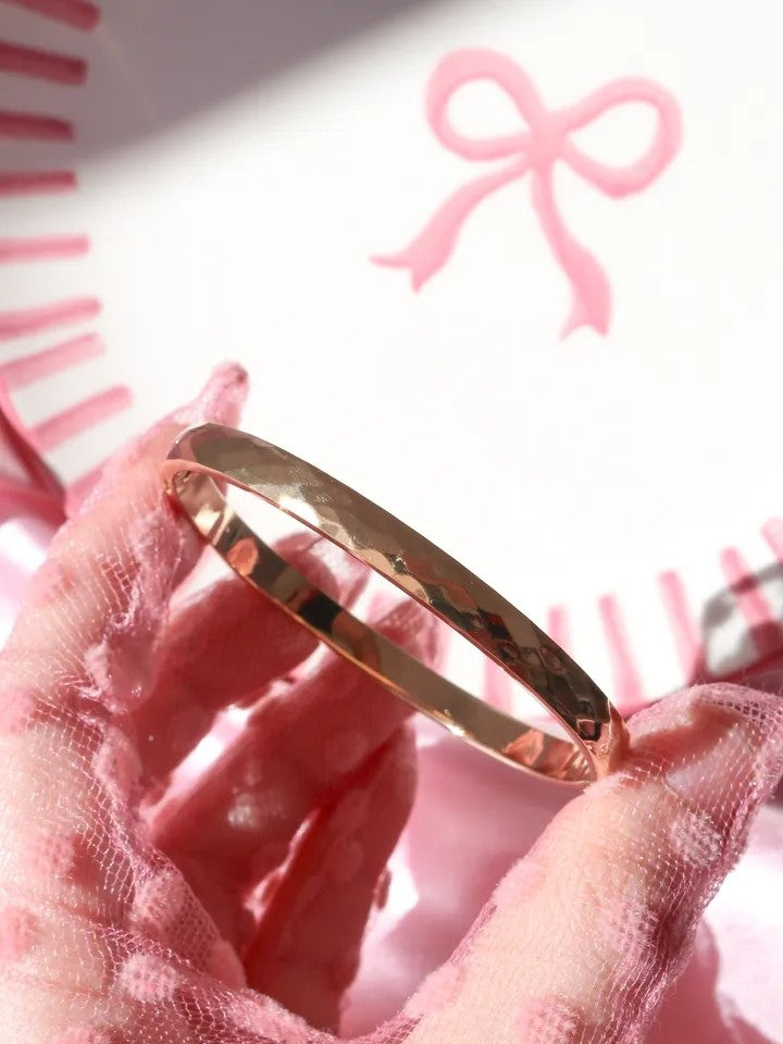 Prism Design Gold Steel Bracelet