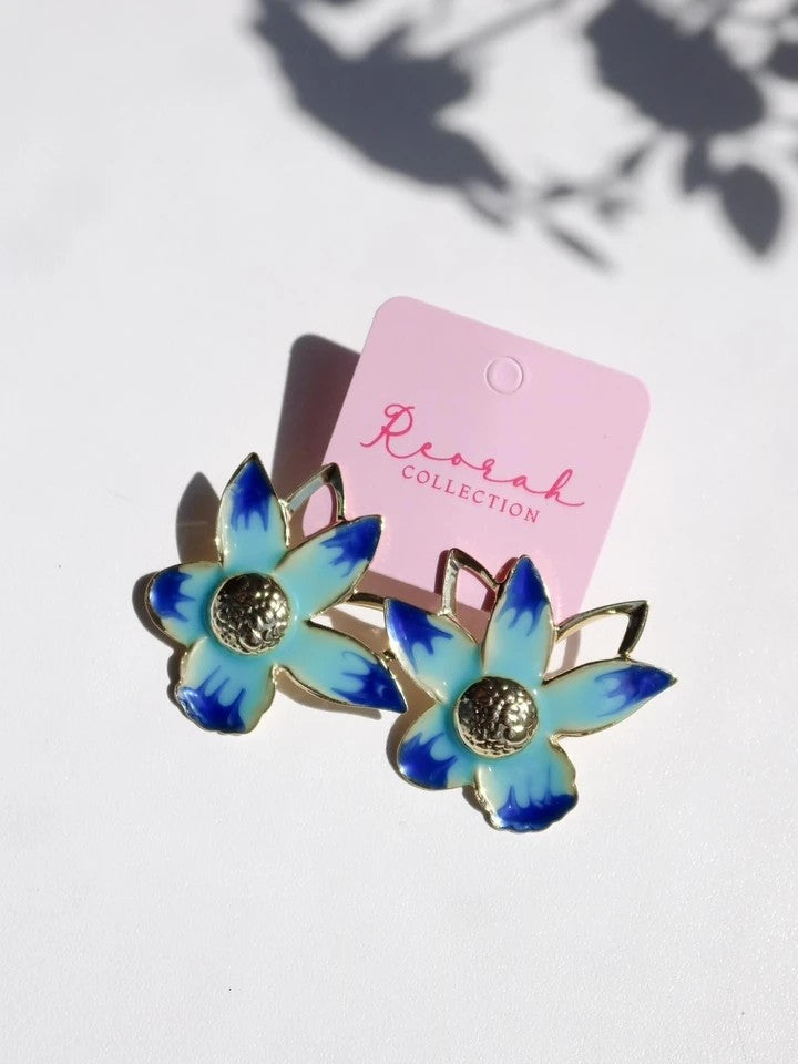 Freesia Flower Earrings