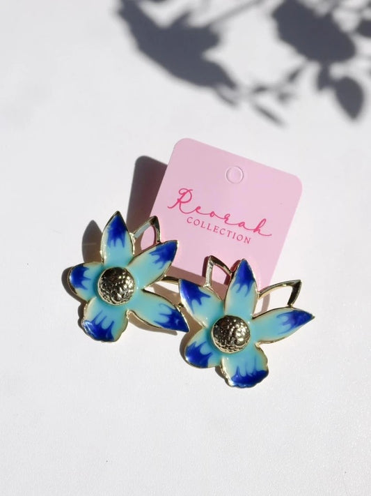 Freesia Flower Earrings