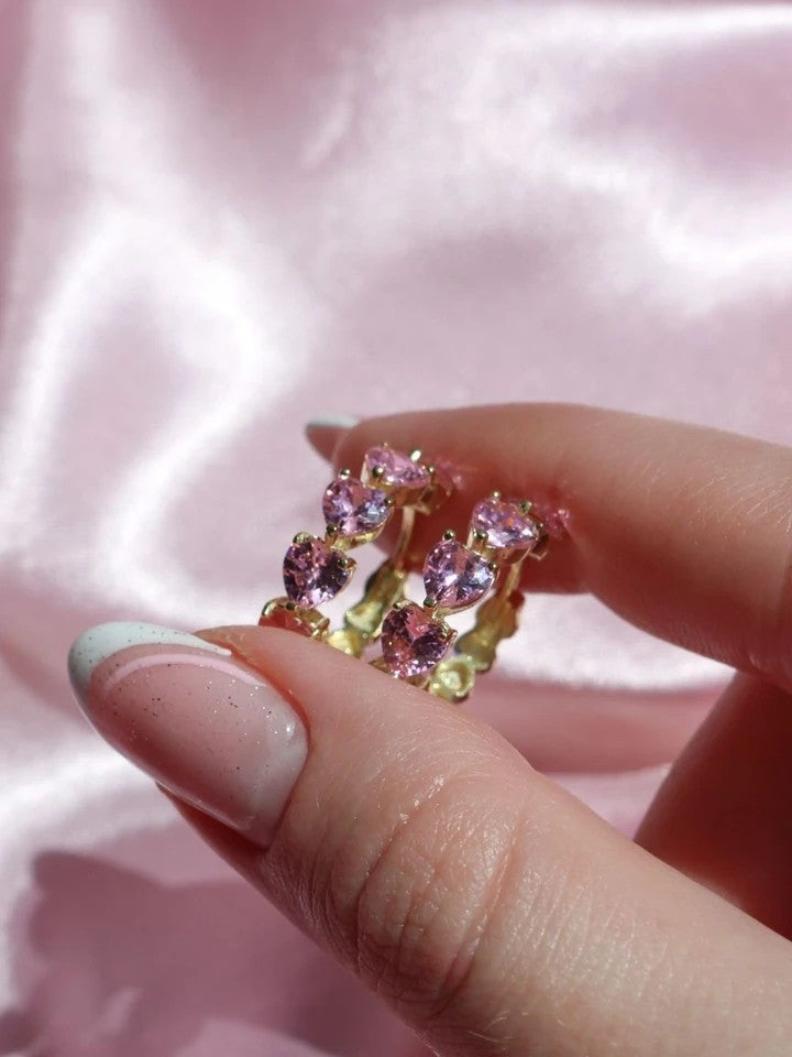 Five-Piece Hoop Earrings 925 Silver