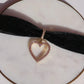 Shiny Heart Velvet Choker