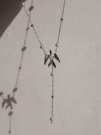 Mockingbird Y Necklace