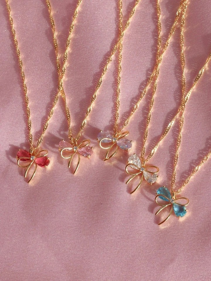 Coquette Ribbon Necklace