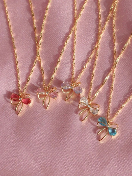 Coquette Ribbon Necklace