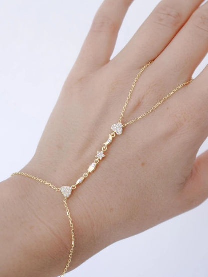 Fatima's Lovely Hand 925 Sterling Silver Shahmaran