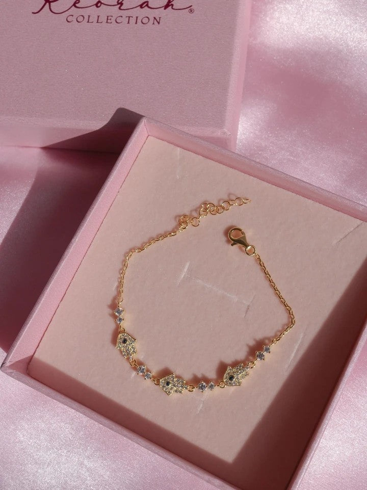 Fatima Hand 925 Silver Bracelet
