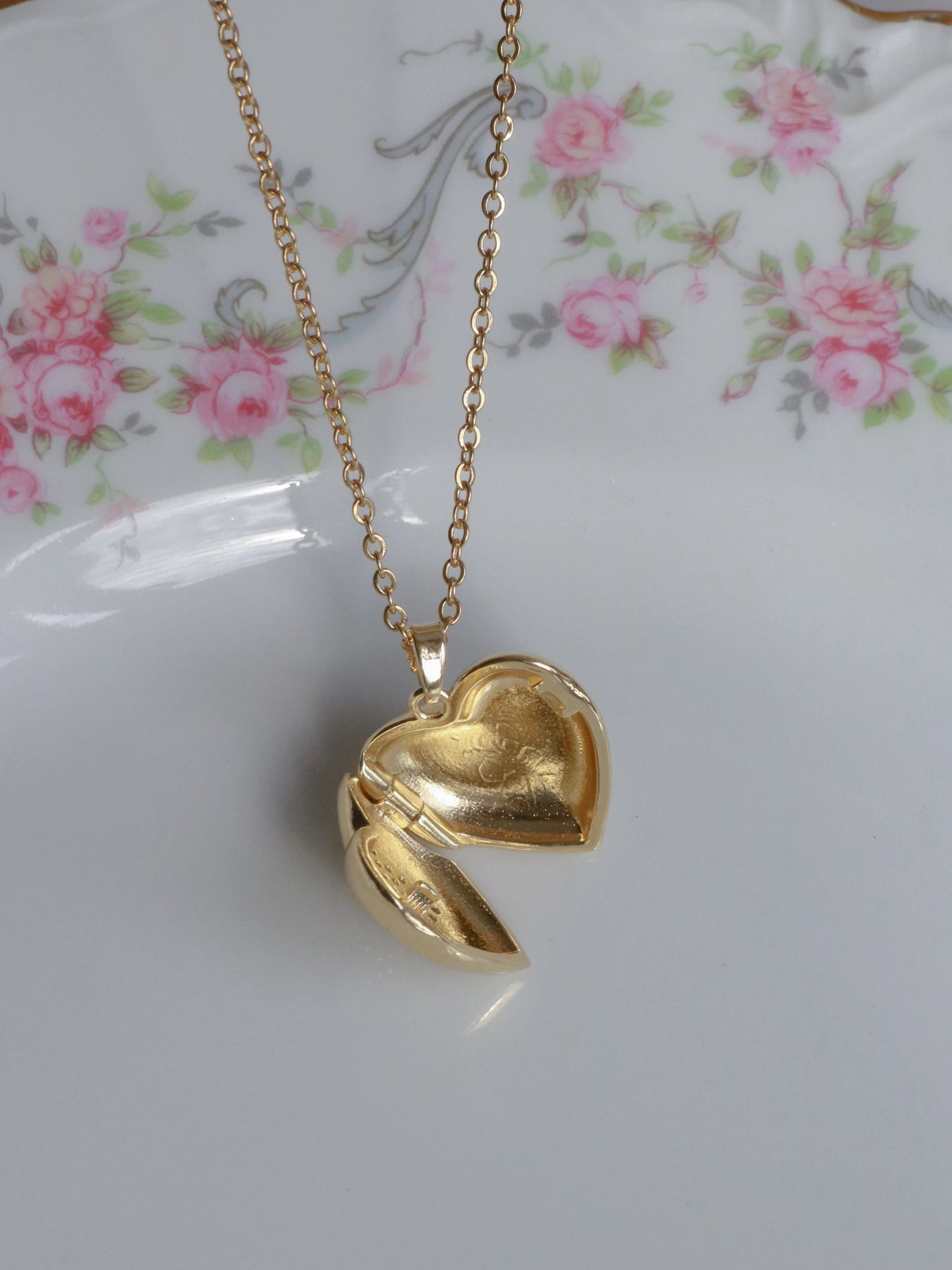 Butterfly In My Heart Personalized Photo Cover Necklace