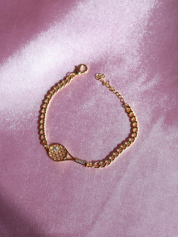 Tennis Racket Bracelet