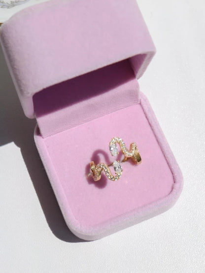 Snake Glow 925 Sterling Silver Ring