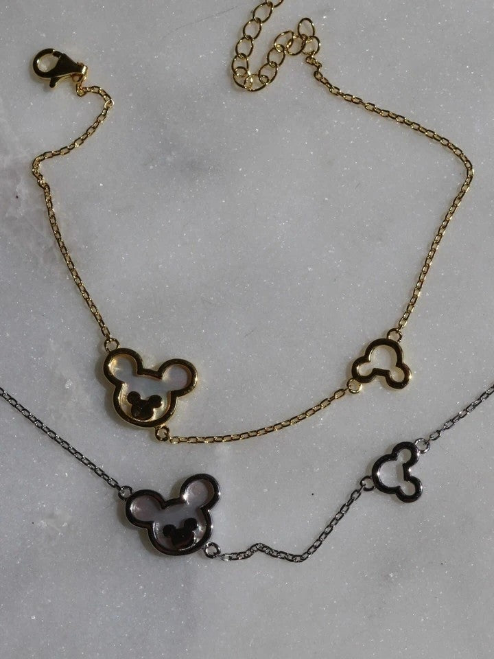 Mickey 925 Silver Bracelet
