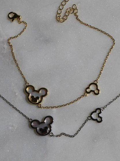 Mickey 925 Silver Bracelet