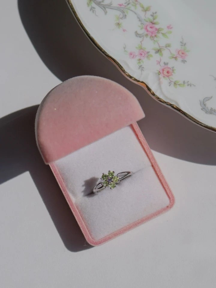 Green Bloom Ring