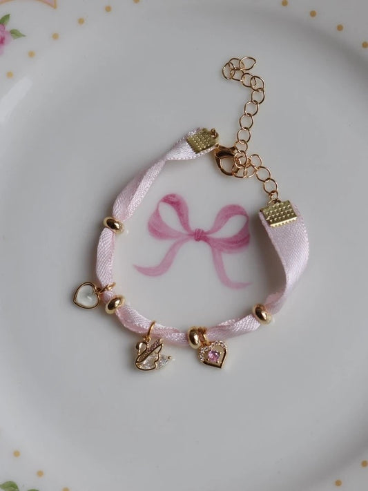 Swan Princess Charm Bracelet