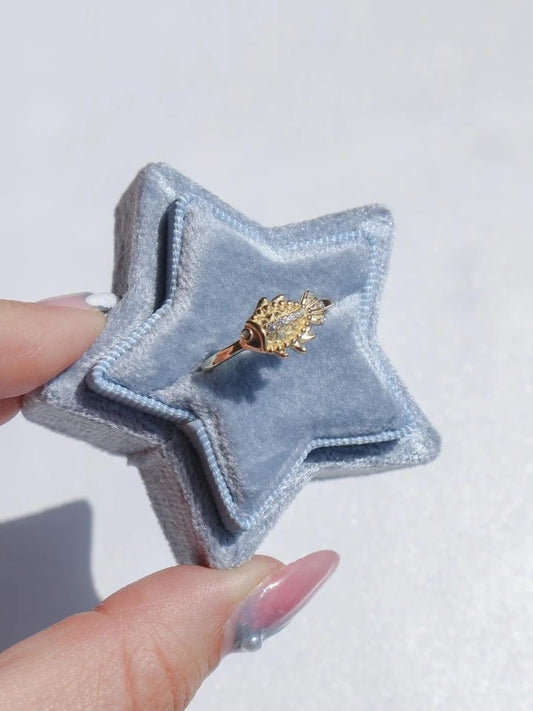 Fish 925 Silver Ring