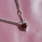 Snow White And The Huntsman Heart Sword Necklace