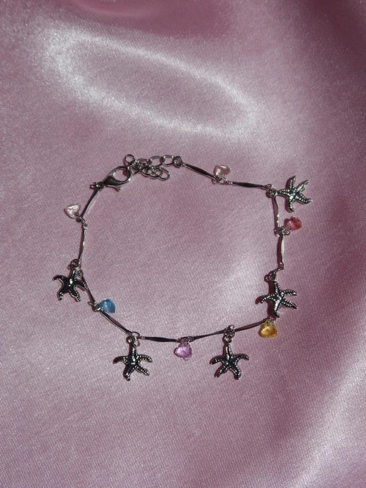 Colorful Starfish Anklet