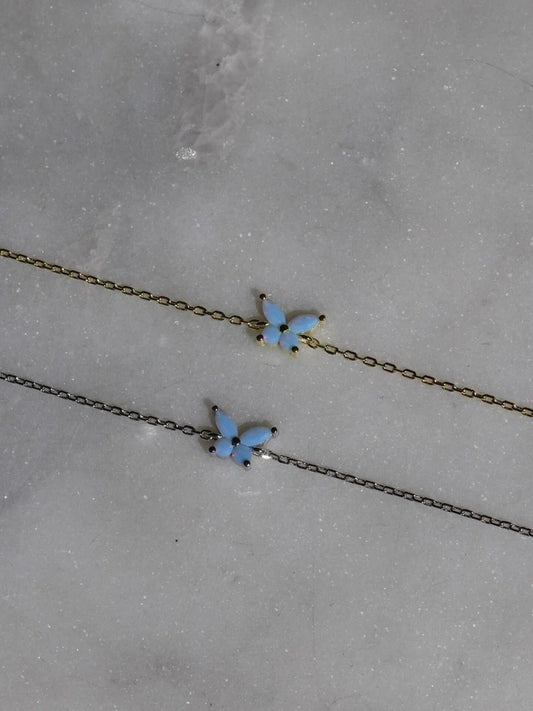 Pixie Ice Stone 925 Silver Bracelet