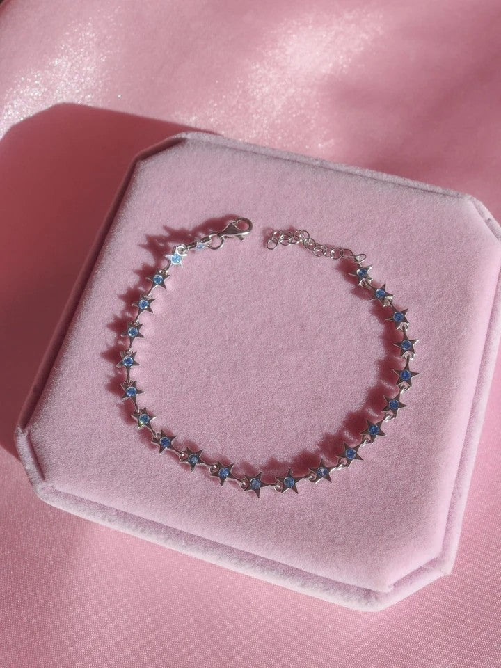 Night Star Shine 925 Silver Bracelet