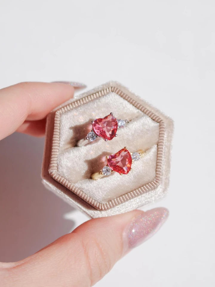 Royal Heart Shine 925 Silver Ring