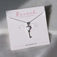 Key Of My Heart Opal 925 Silver Necklace