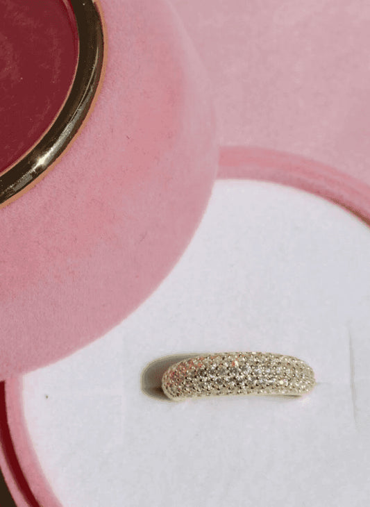 Stone Wedding Ring 925 Silver Ring