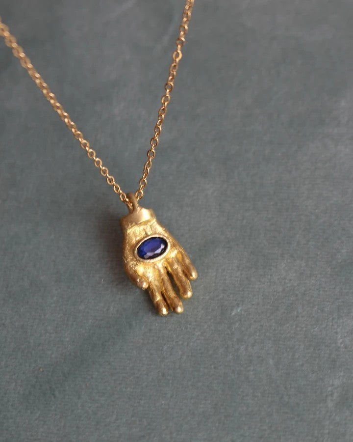 Vintage Secret Hand Necklace