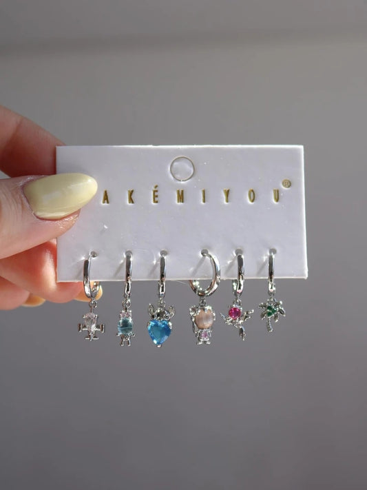 Lilo And Stitch Earring Set