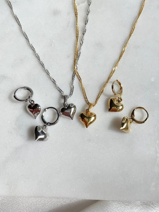 Basic Heart Earrings